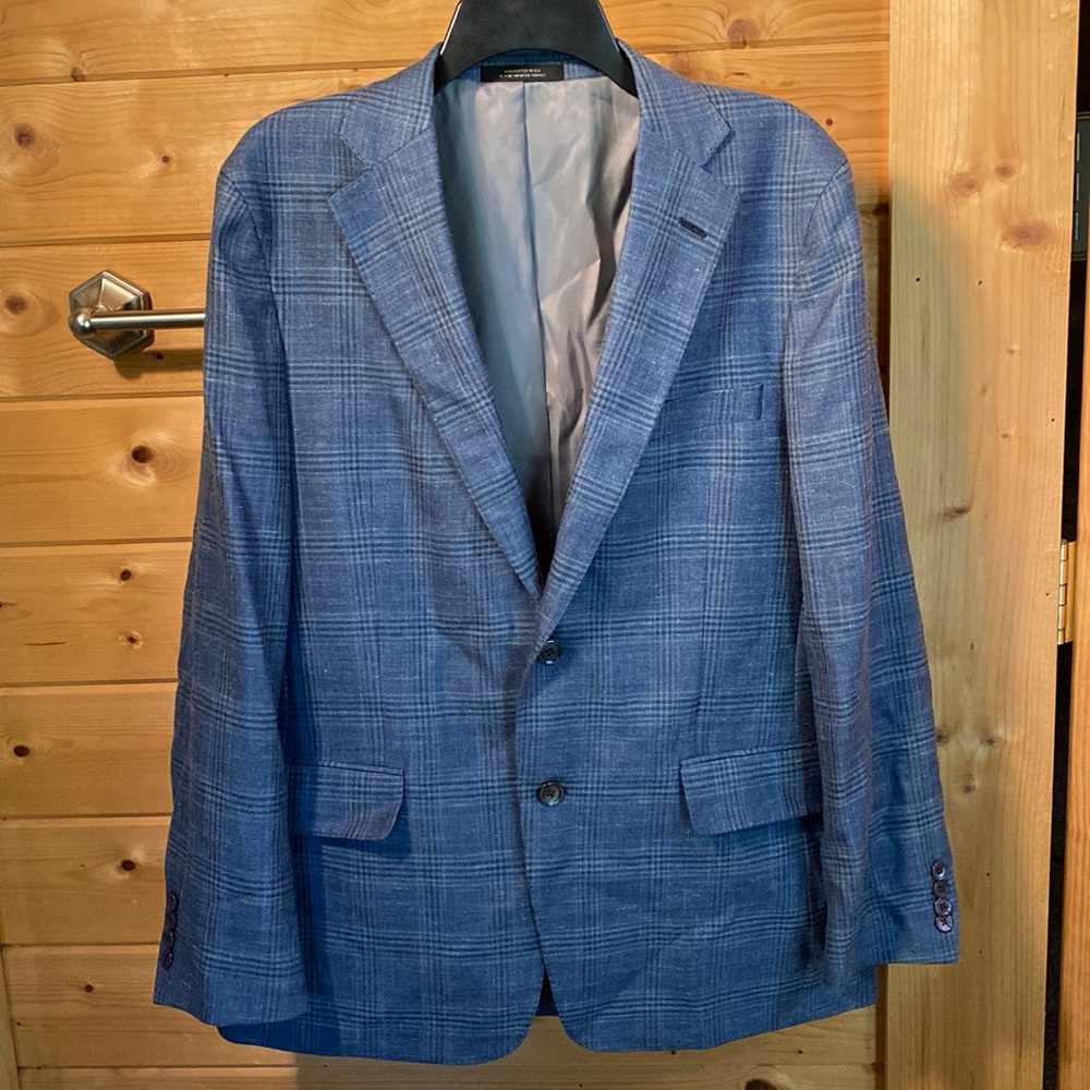 Allen Edmonds blue blazer 42R